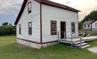 Michael V.'s photo of a cabin at Fayette State Park Campground near Nahma, MI