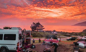 Camping near Limekiln State Park - TEMPORARILY CLOSED: Kirk Creek Campground, Lucia, California
