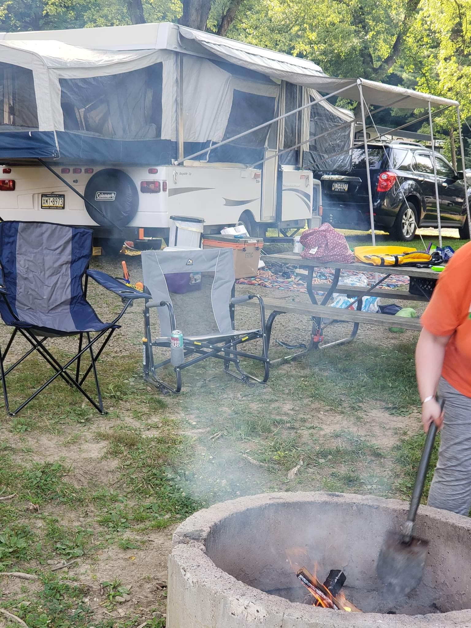 Camper-submitted photo at Pioneer Lakes RV Park near Saxton, PA
