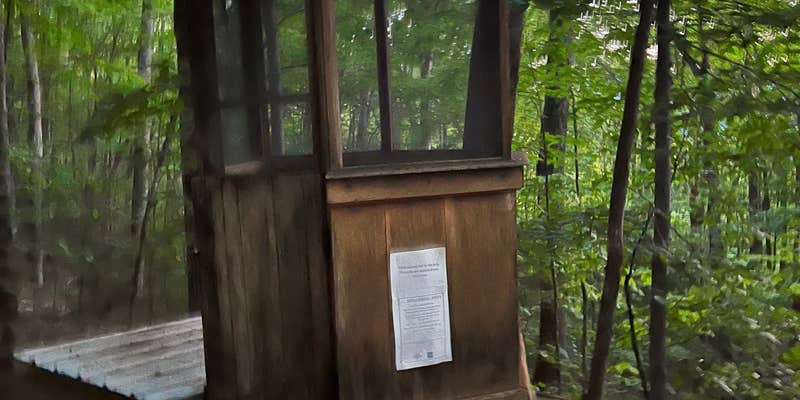 Camper submitted image from Thistle Hill Backcountry Shelter on the AT in Vermont — Appalachian National Scenic Trail