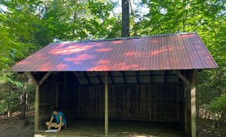 Camping near Quechee State Park Campground: Winturri Backcountry Shelter on the AT in Vermont — Appalachian National Scenic Trail, West Hartford, Vermont