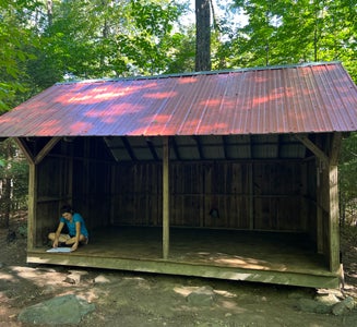 Camper-submitted photo from Winturri Backcountry Shelter on the AT in Vermont — Appalachian National Scenic Trail