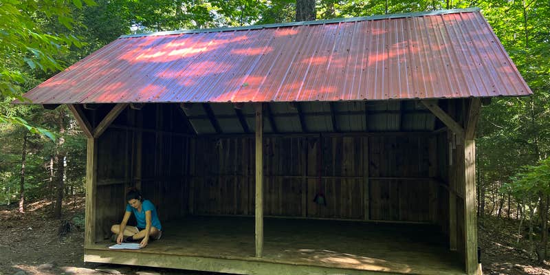 Camper submitted image from Winturri Backcountry Shelter on the AT in Vermont — Appalachian National Scenic Trail