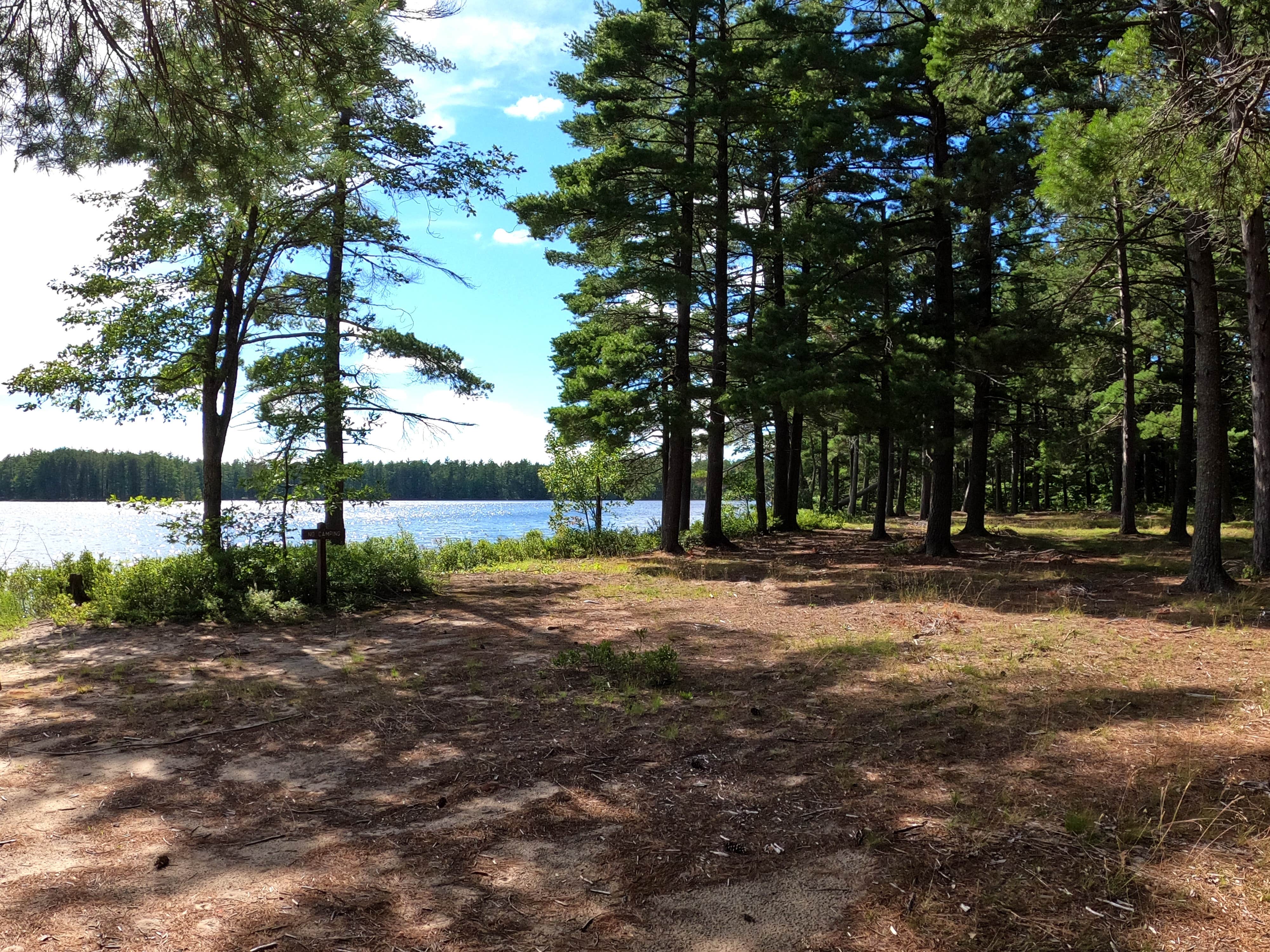 Camper-submitted photo at Pretty Lake State Forest Campground near Grand Marais, MI