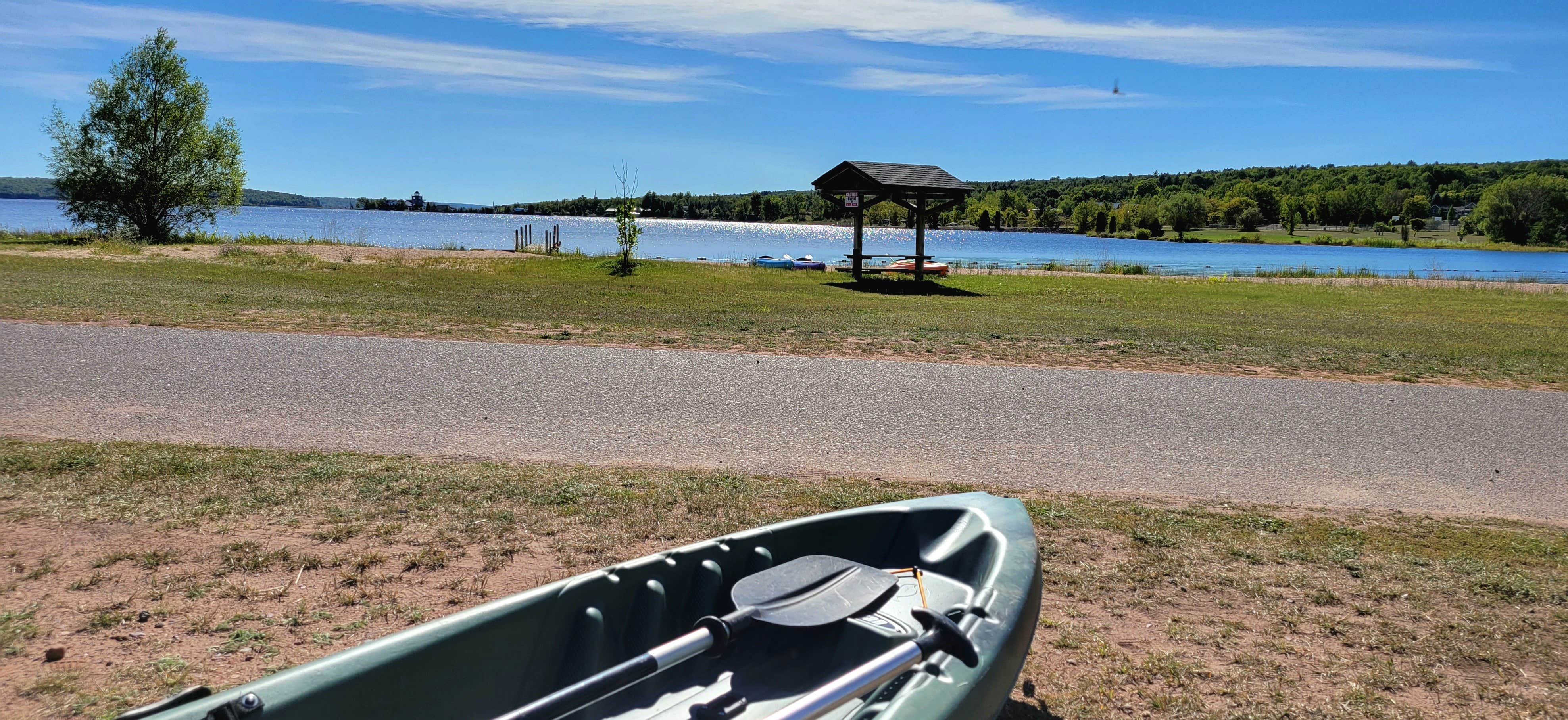 Camper-submitted photo at Lake Linden Village Campground near Hubbell, MI