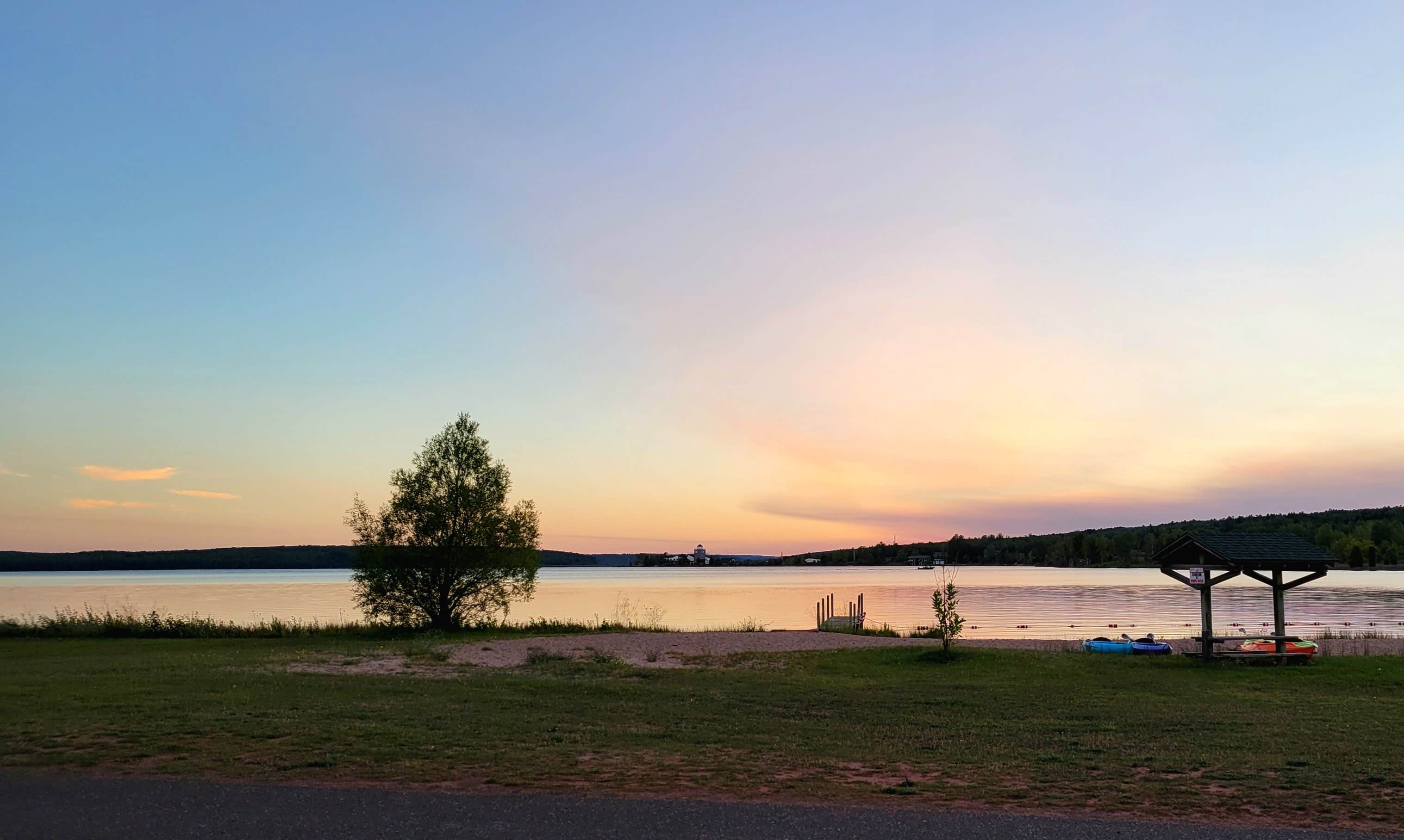 Camper-submitted photo at Lake Linden Village Campground near Hubbell, MI