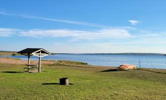 Camping near Fort Wilkins Historic State Park — Fort Wilkins State Historic Park: Lake Linden Village Campground, Hubbell, Michigan
