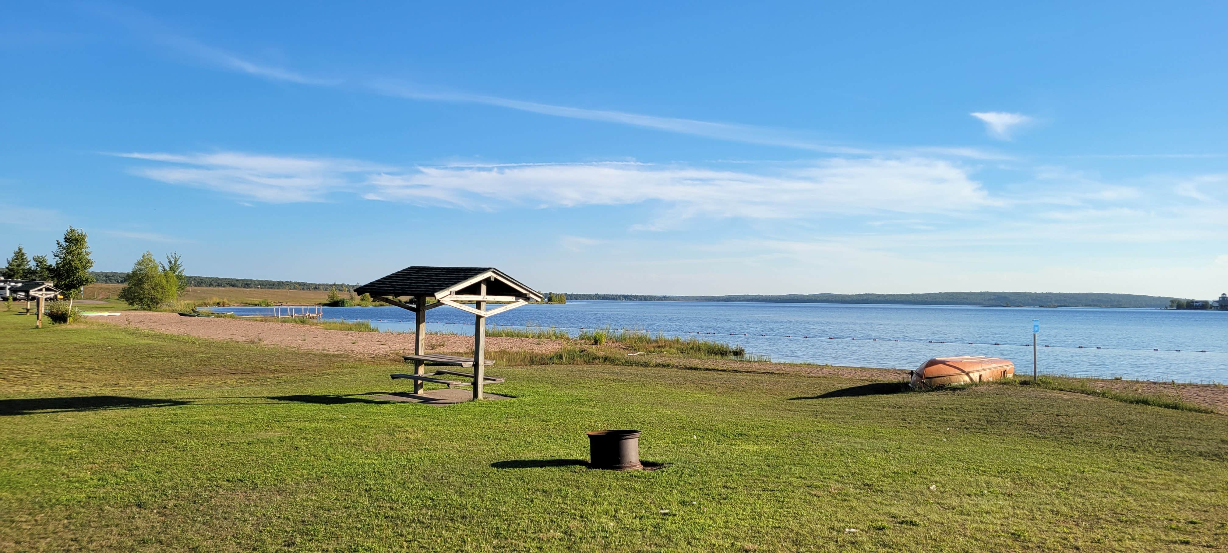 Camper submitted image from Lake Linden Village Campground - 1