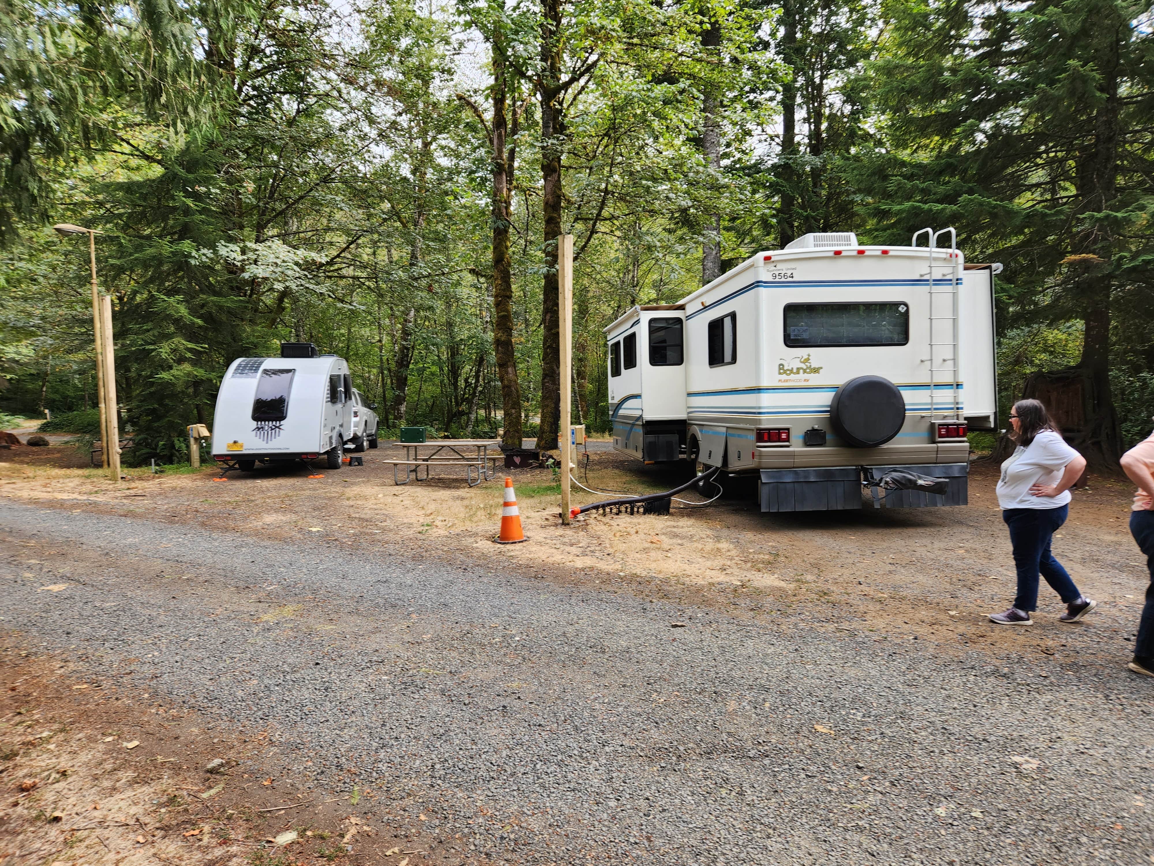 James B.'s photo of rv camping at Mt Hood Village Resort near Corbett, OR