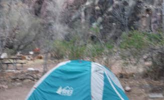 Mara F.'s photo of tent camping at Bright Angel Campground — Grand Canyon National Park near Gray Mountain, AZ