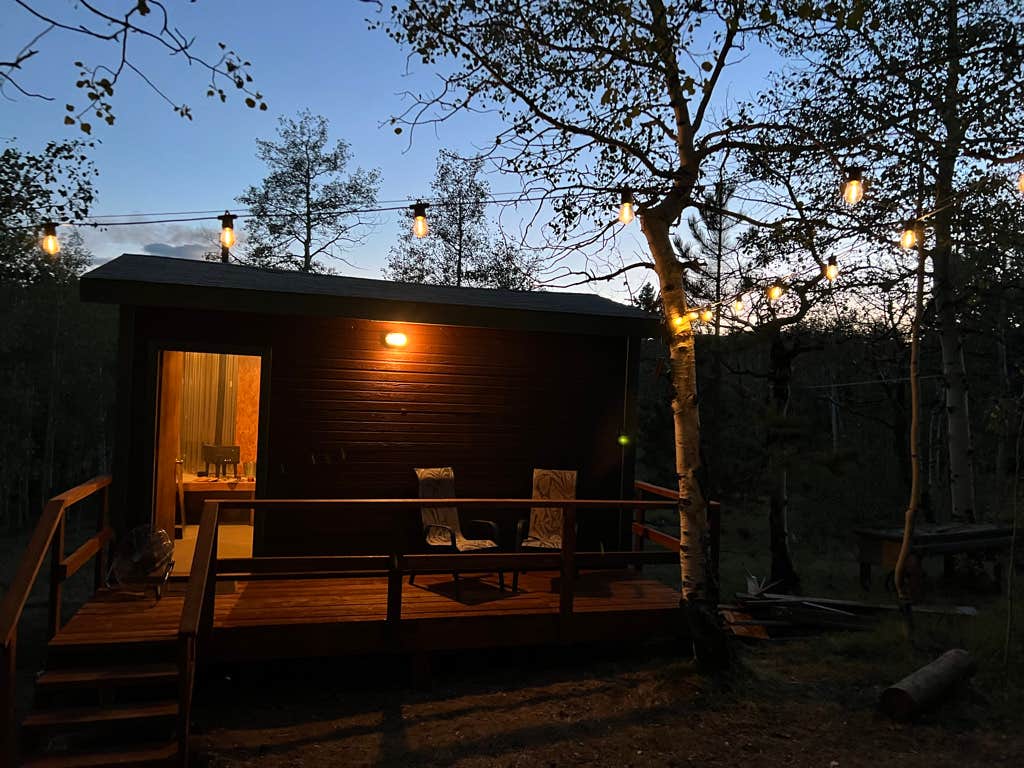 Crisselda C.'s photo of a cabin at Camp 85 near Fairplay, CO