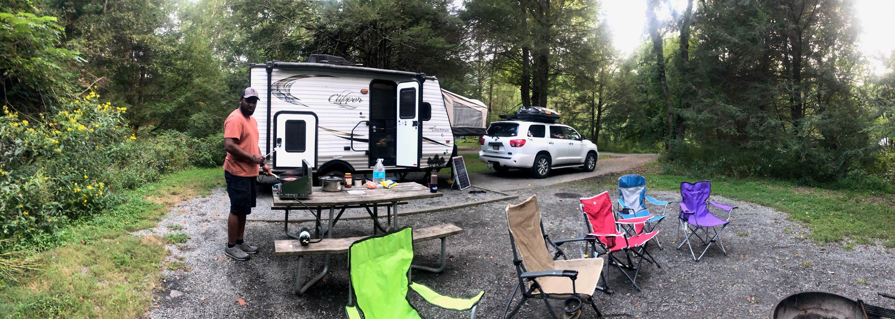 Macel C.'s photo at Davidson River Campground near Horse Shoe, NC