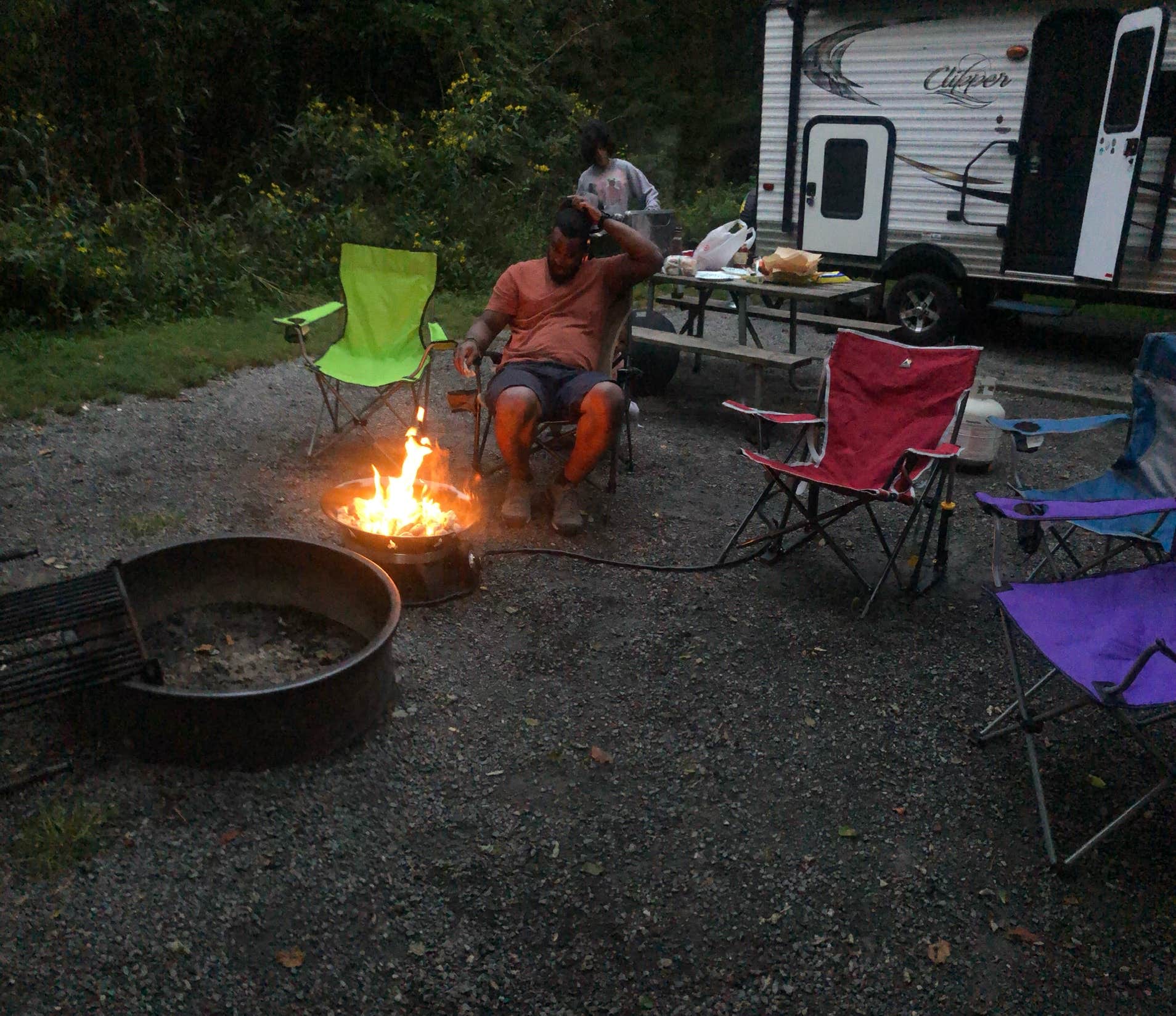 Macel C.'s photo at Davidson River Campground near Horse Shoe, NC