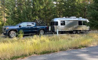 Carol J.'s photo of rv camping at Lake Como Campground near Hamilton, MT