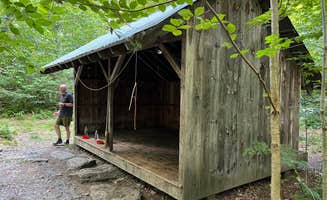 Justin P.'s photo of a cabin at Stony Brook Backcountry Shelter on the AT in Vermont — Appalachian National Scenic Trail near Thetford, VT