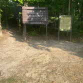 Trailheads in the campground