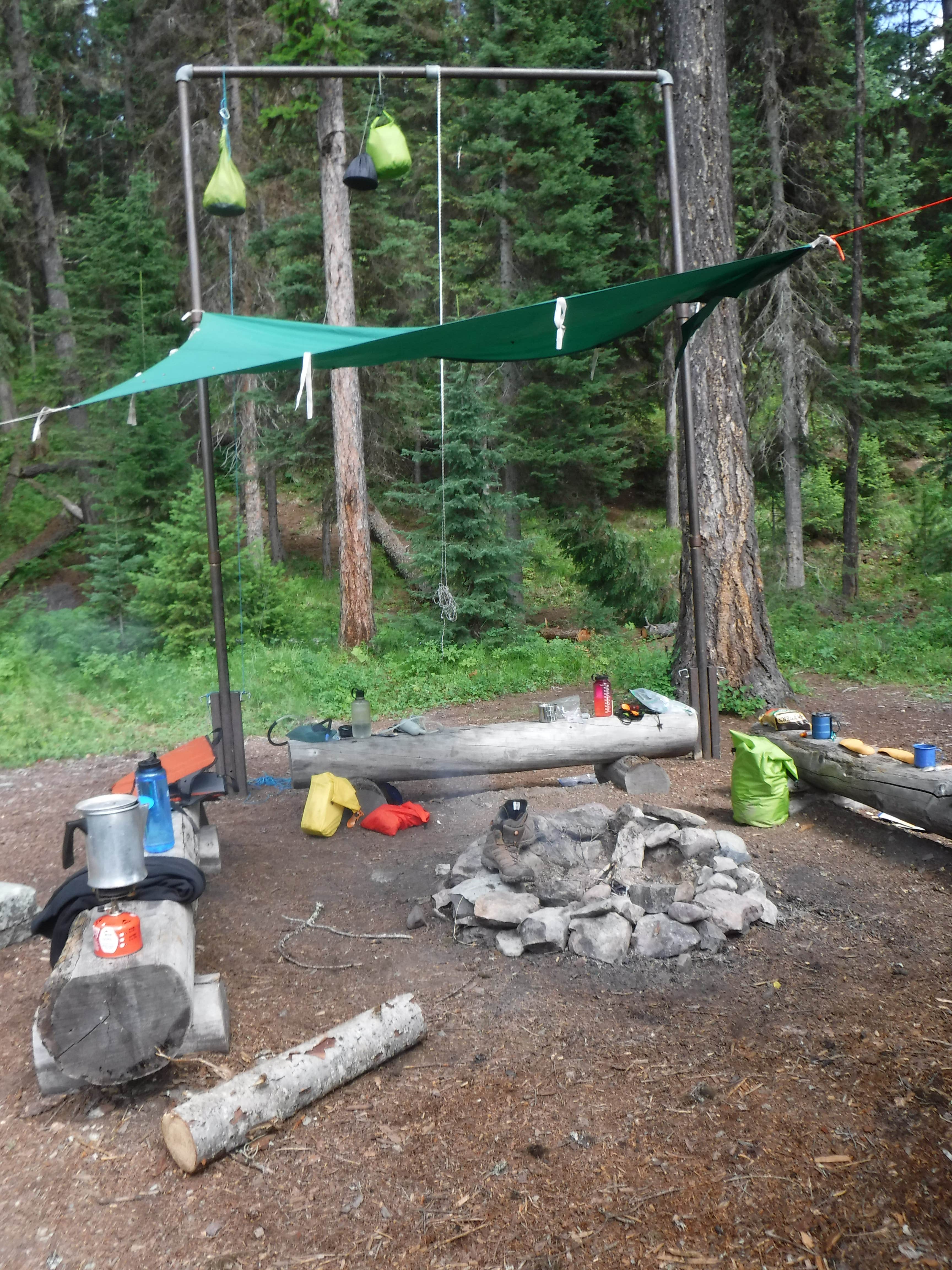 Camper-submitted photo at Logging Creek Campground — Glacier National Park near Glacier National Park