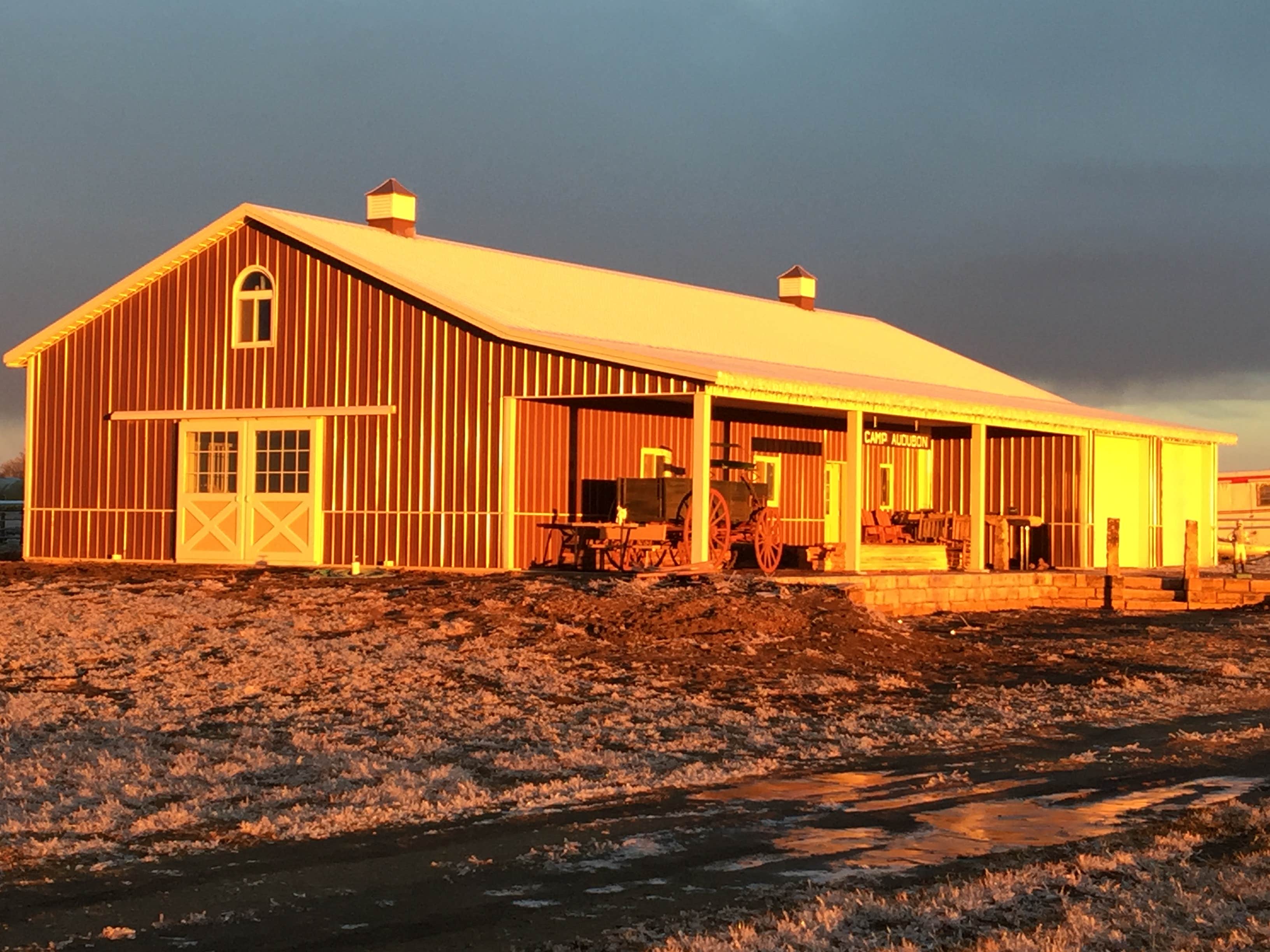 Camper-submitted photo at Hayland Farm's Horse Shoe Campground near Hoisington, KS
