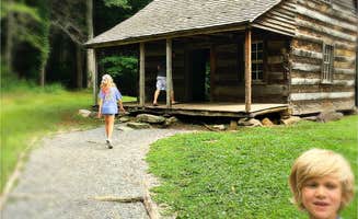 Kerri T.'s photo of a cabin at Cades Cove Campground near Maryville, TN