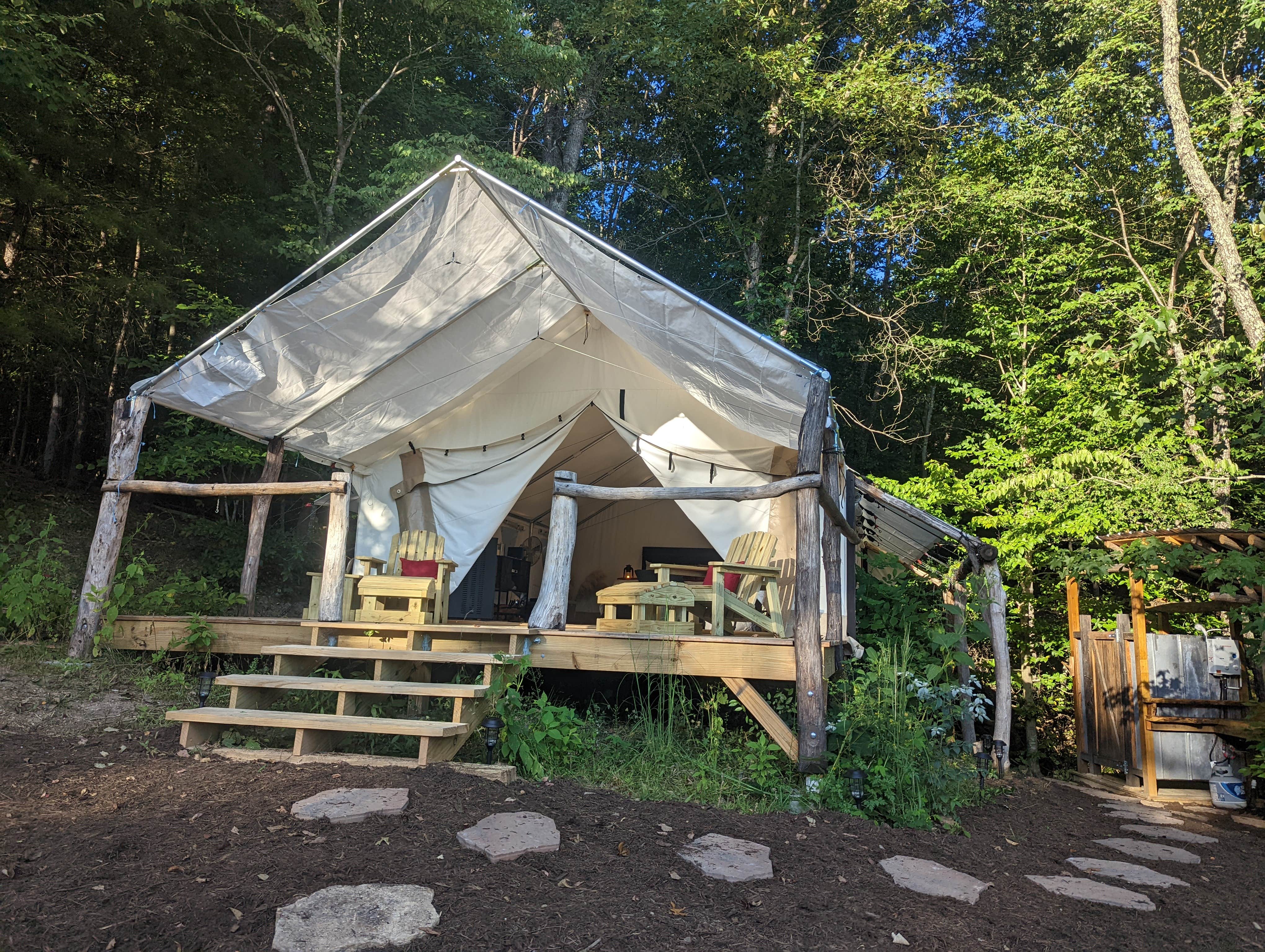 Kimberly H.'s photo at Horse Hollow Glamping near Cherokee National Forest