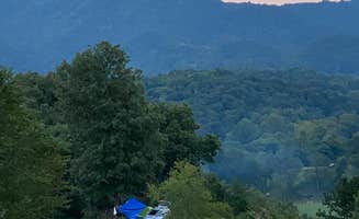 Catherine T.'s photo of tent camping at Smoky Mountain Mangalitsa Farm near Biltmore Forest, NC