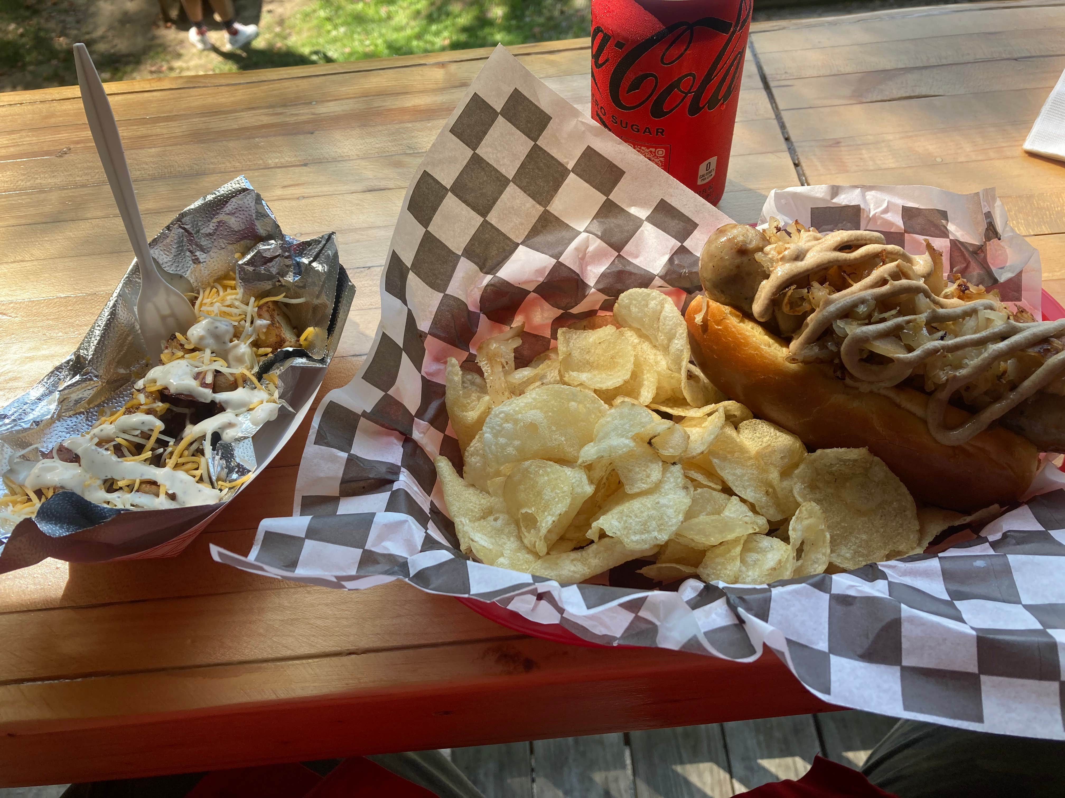 John M.'s photo of camping with pets at Arrowhead Bike Farm near Daniels, WV