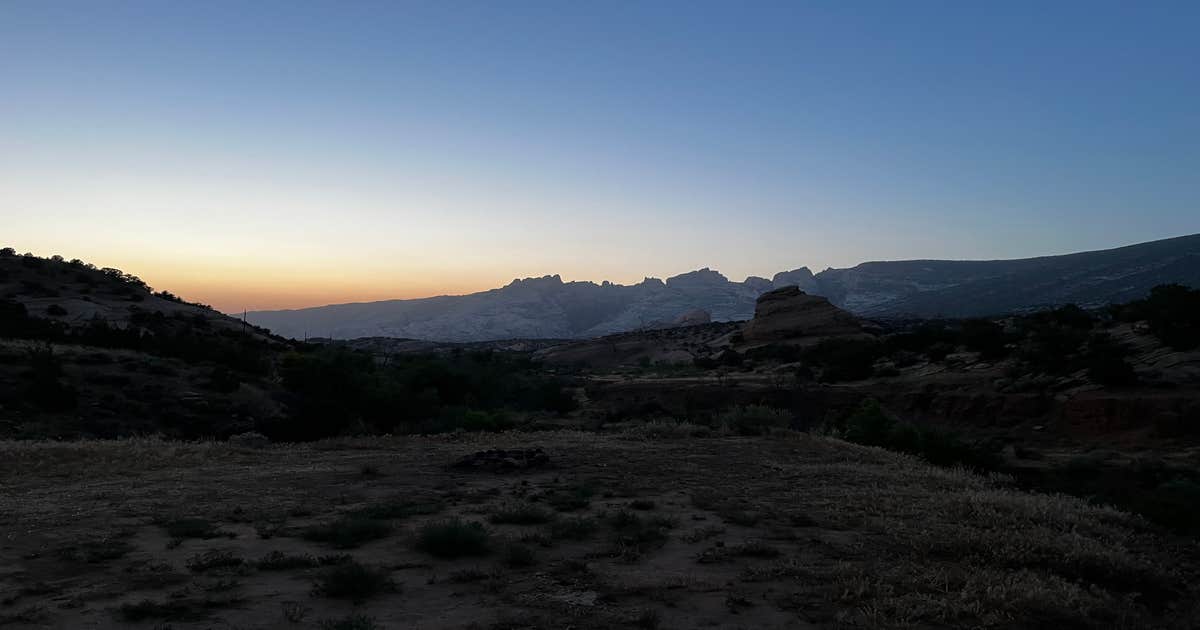 dispersed camping dinosaur national monument