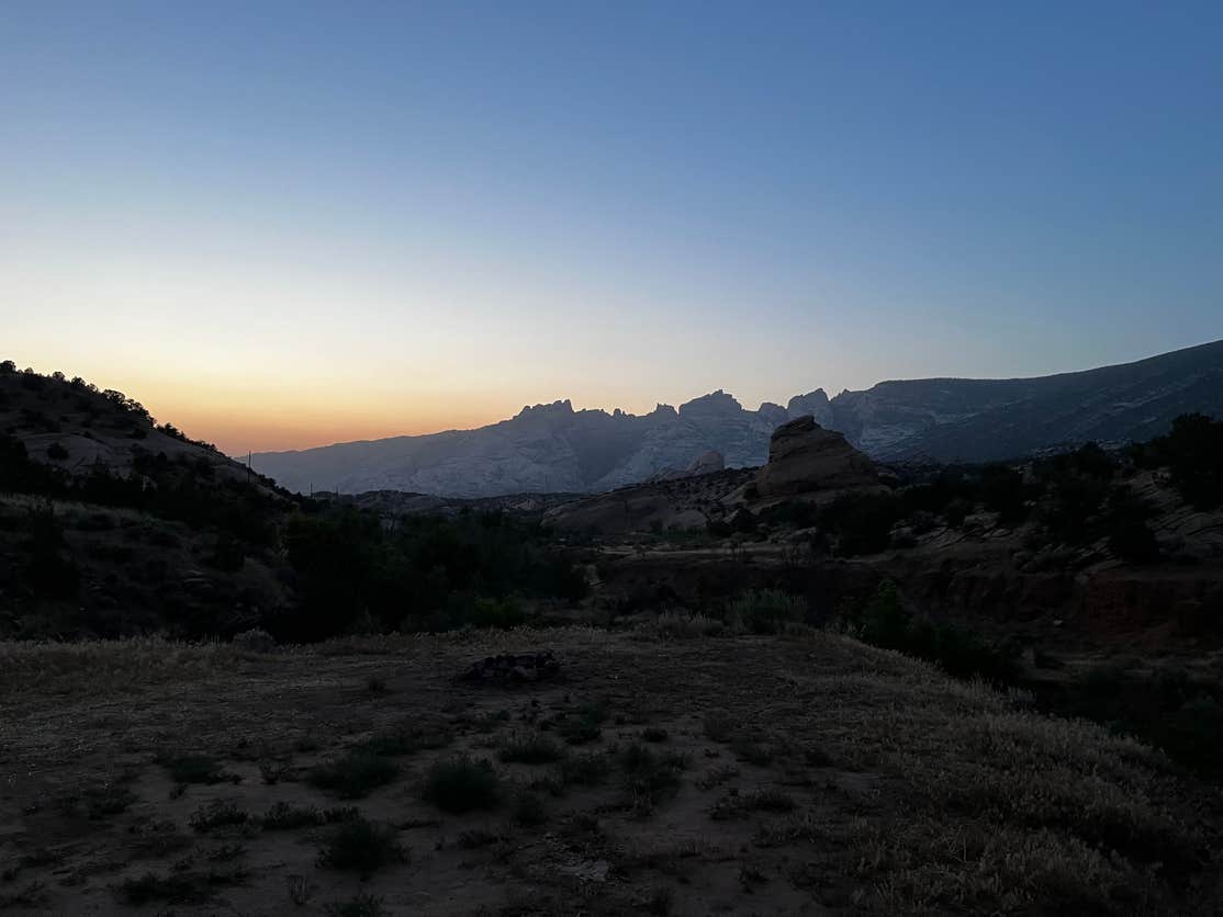 dinosaur national monument camping