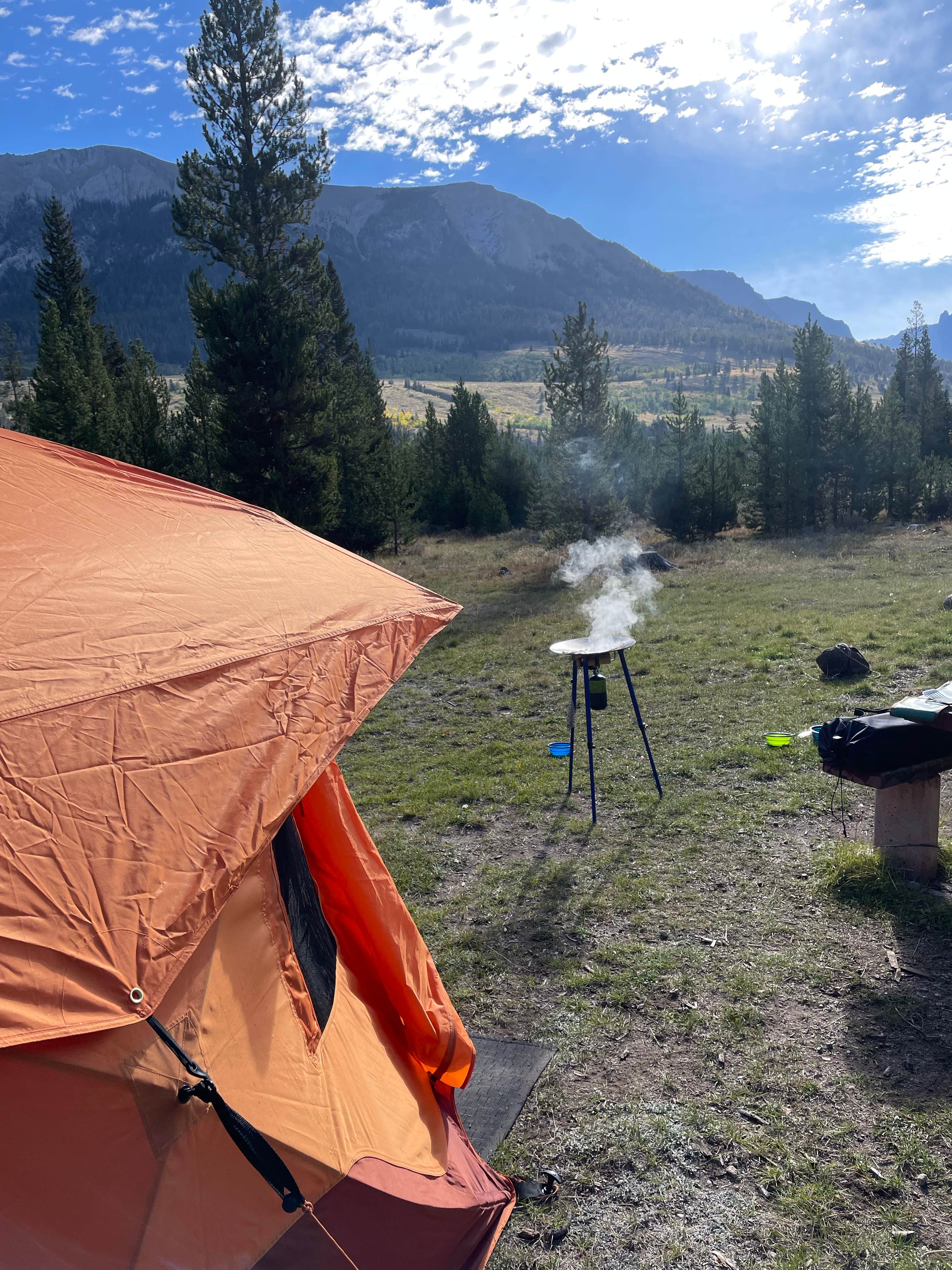 Bryan P.'s photo at Green River Lakes Campground — Bridger Teton National Forest near Dubois, WY