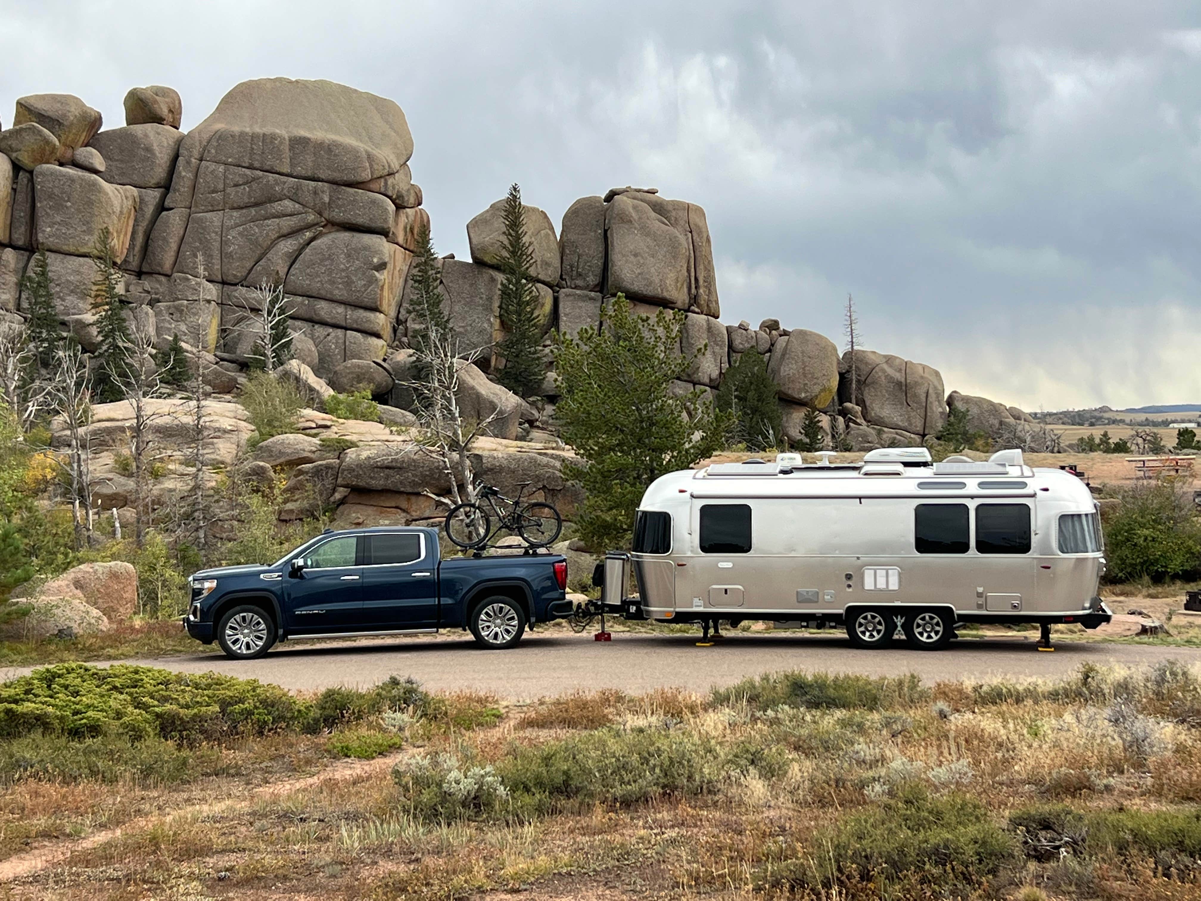 Carol A J.'s photo of rv camping at Vedauwoo Campground near Medicine Bow-Routt NFs & Thunder Basin NG