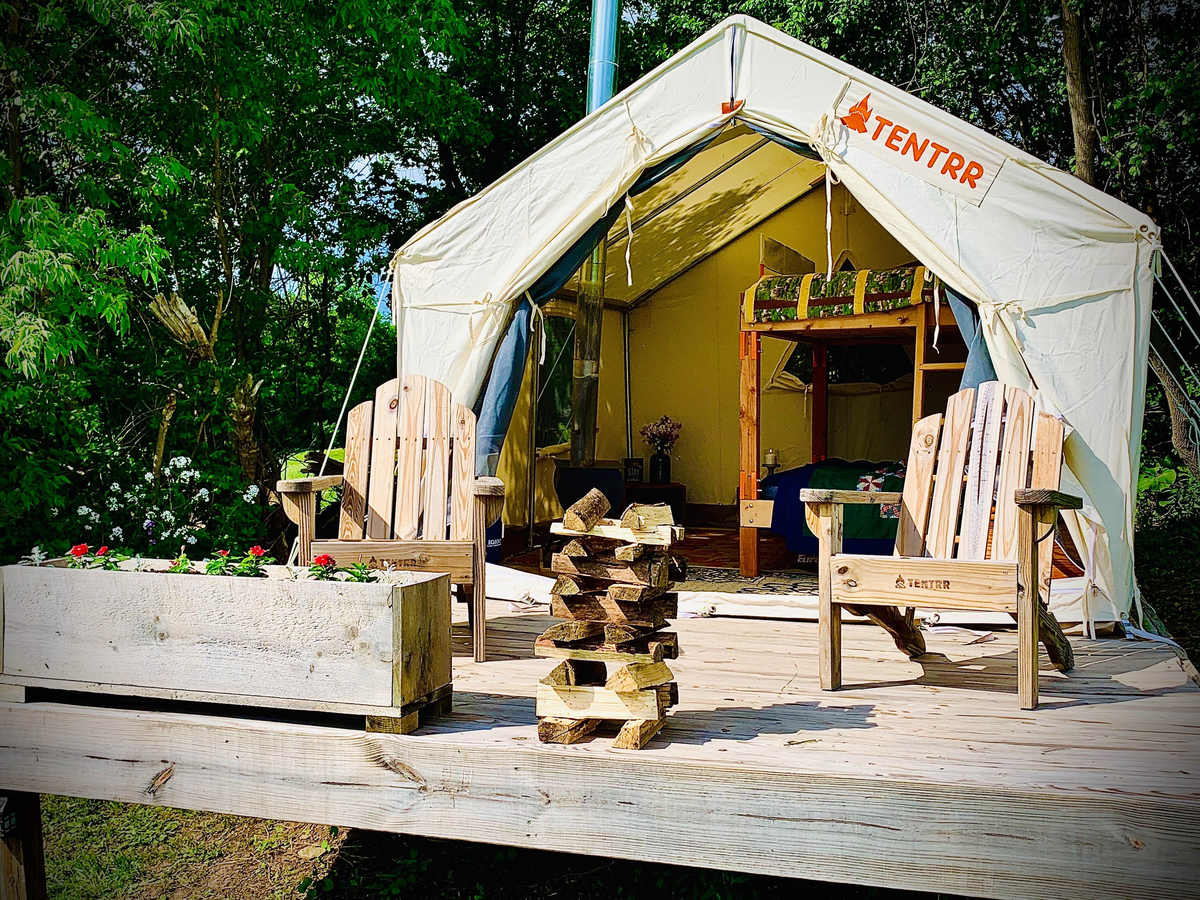 The Dyrt's photo at Tentrr Signature Site - Emerald View Farm near Waterville, NY