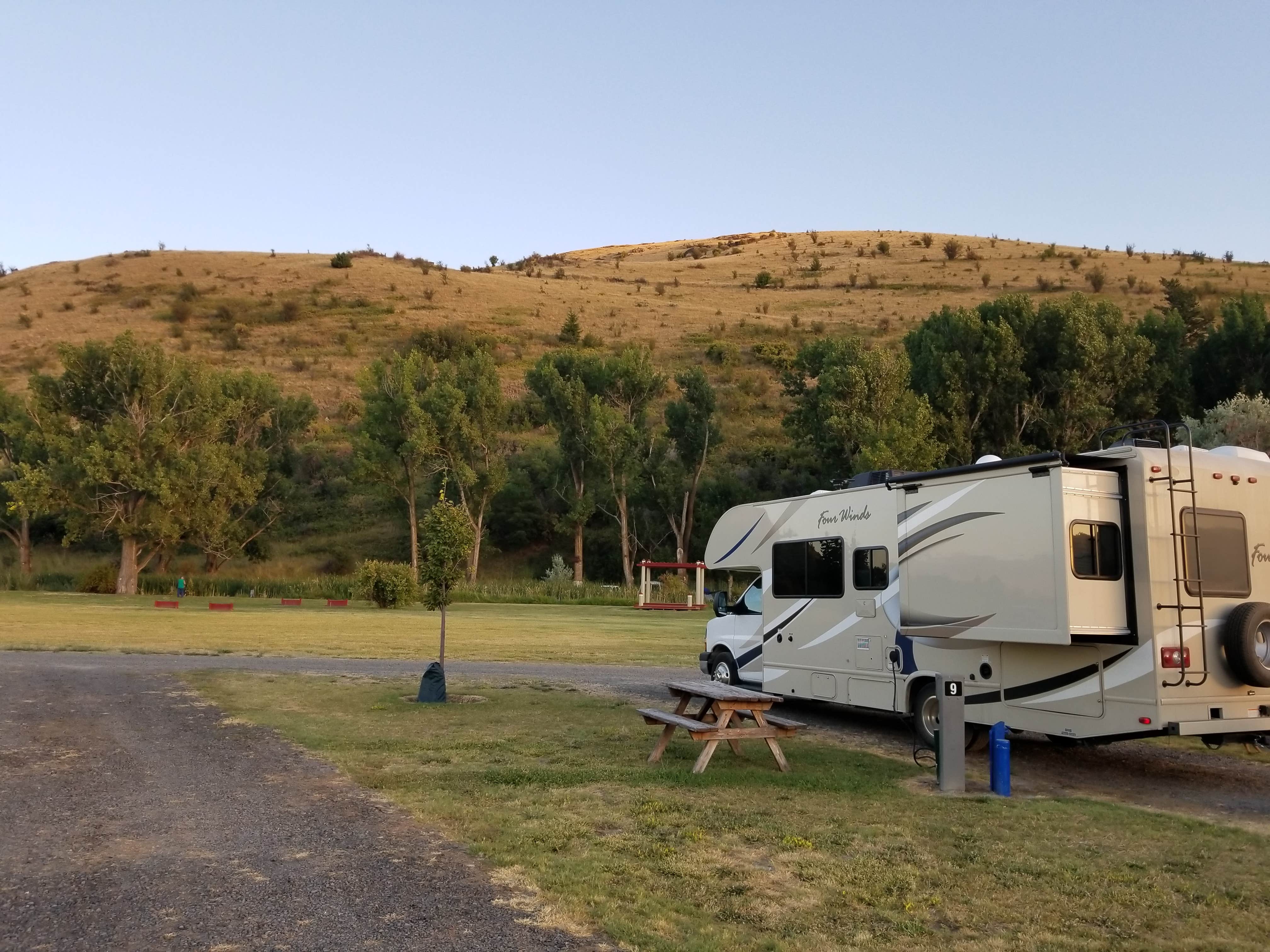Jon F.'s photo of rv camping at Grande Hot Springs RV Resort near Baker City, OR