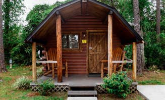 Barron's photo of glamping accommodations at Jacksonville North-St. Marys KOA near Jacksonville Beach, FL