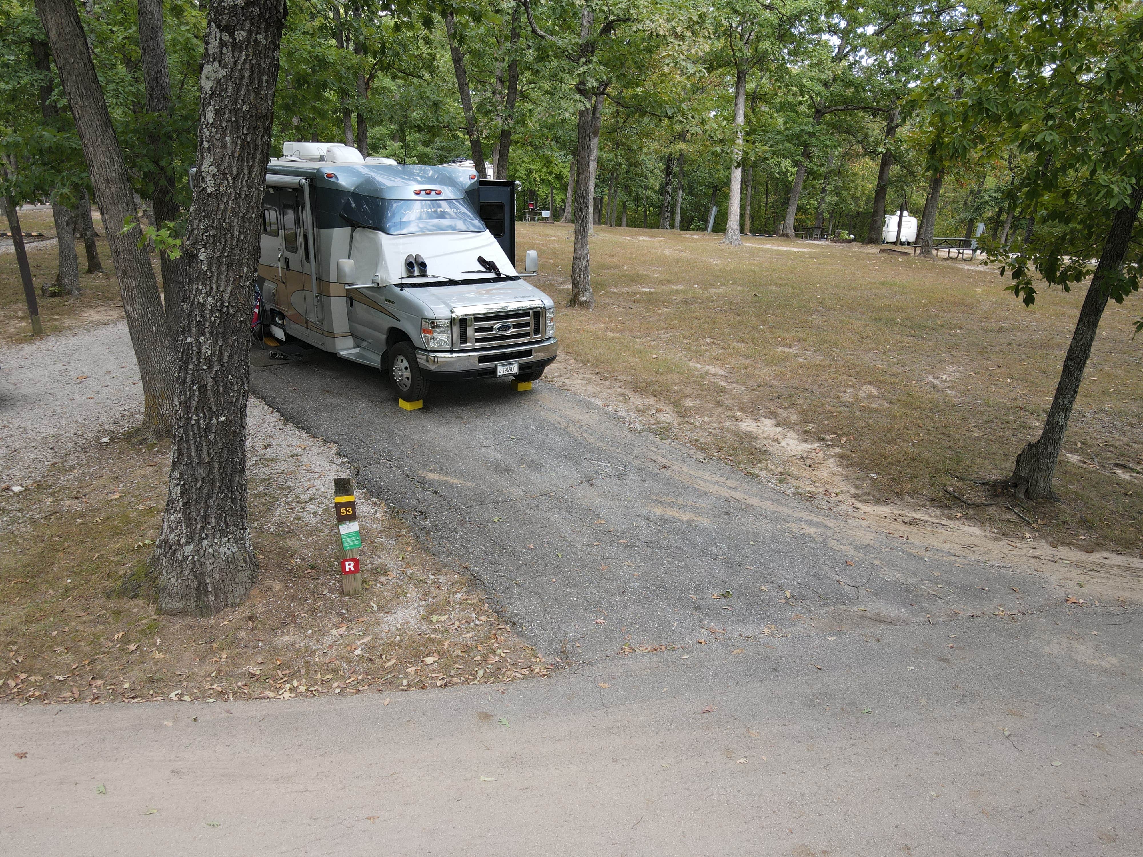 Luckybreak R.'s photo of rv camping at Graham Cave State Park Campground near Portland, MO