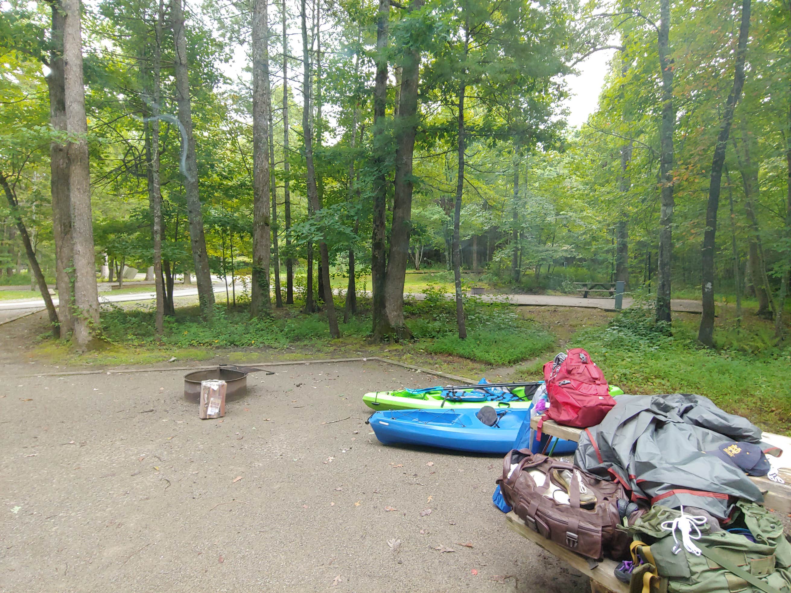 Boundary Dam Campground Map