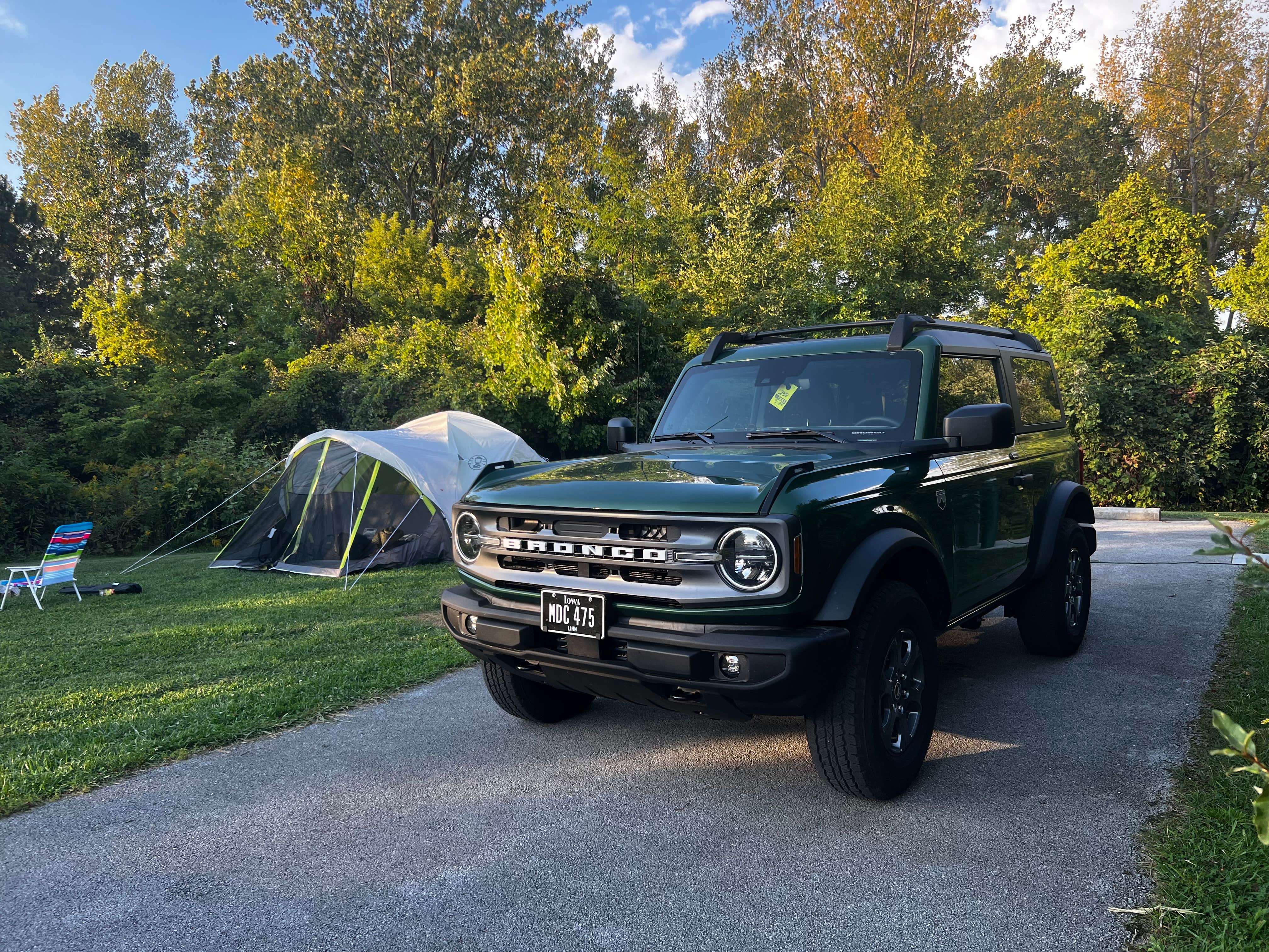Amber H.'s photo of tent camping at Maumee Bay State Park Campground near Rossford, OH