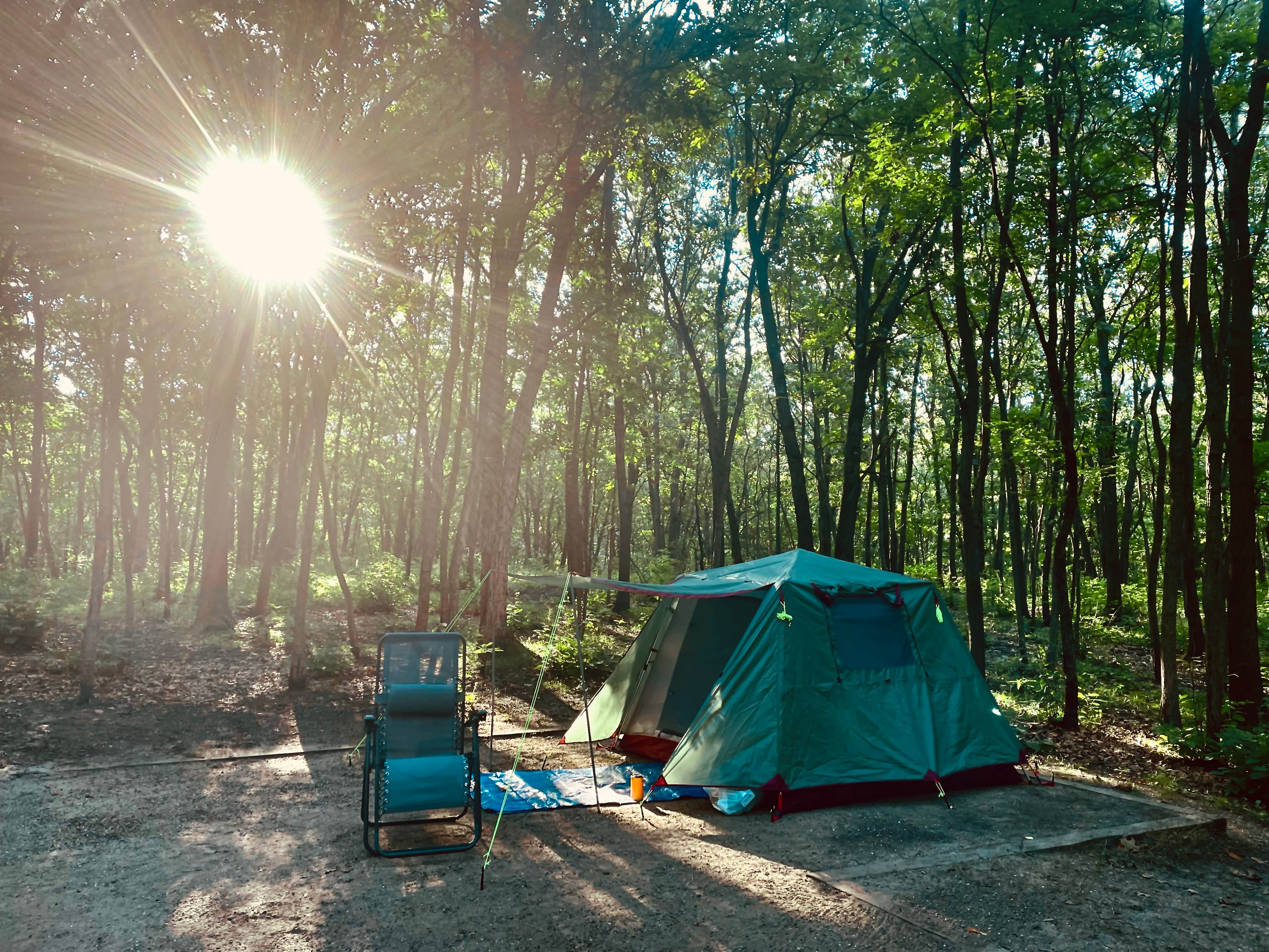 Lauren M.'s photo at Dunewood Campground — Indiana Dunes National Park near New Buffalo, MI