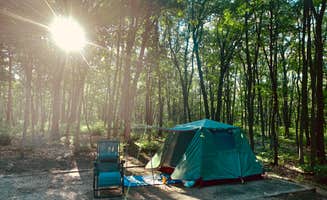 Lauren M.'s photo at Dunewood Campground — Indiana Dunes National Park near Ogden Dunes, IN