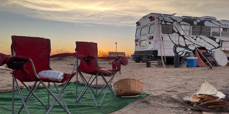 Camper submitted image from Starry Night Skoolie Glampsite