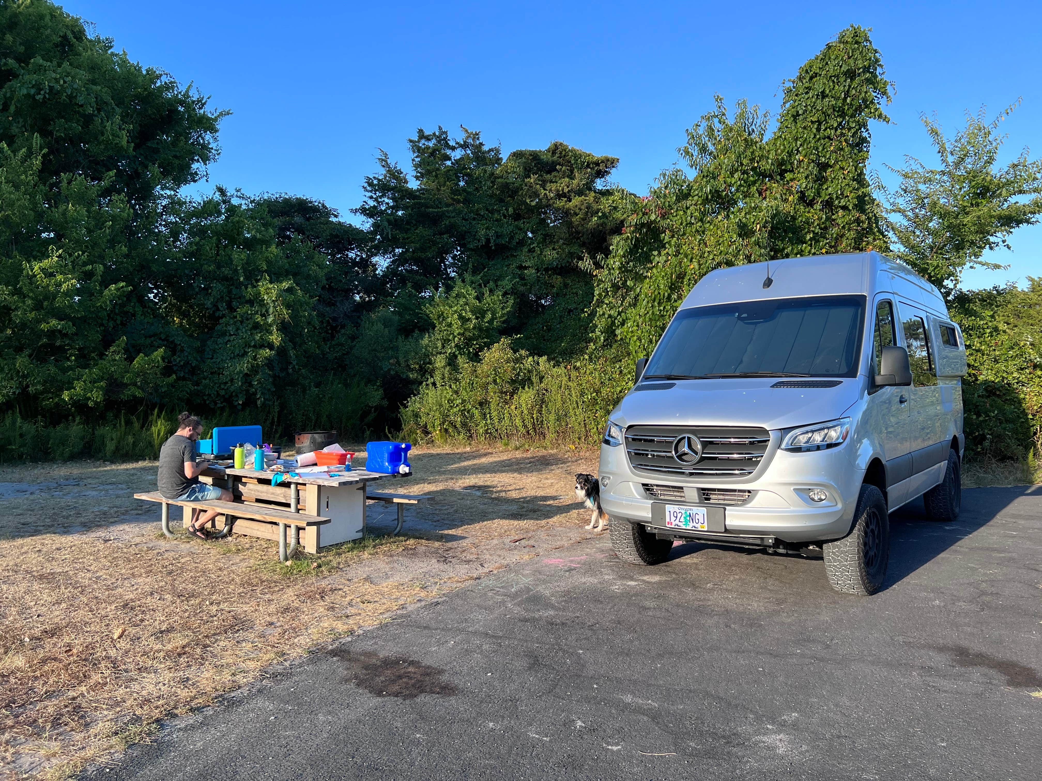 Christina V.'s photo of rv camping at Bayside Assateague Campground — Assateague Island National Seashore near Parsonsburg, MD