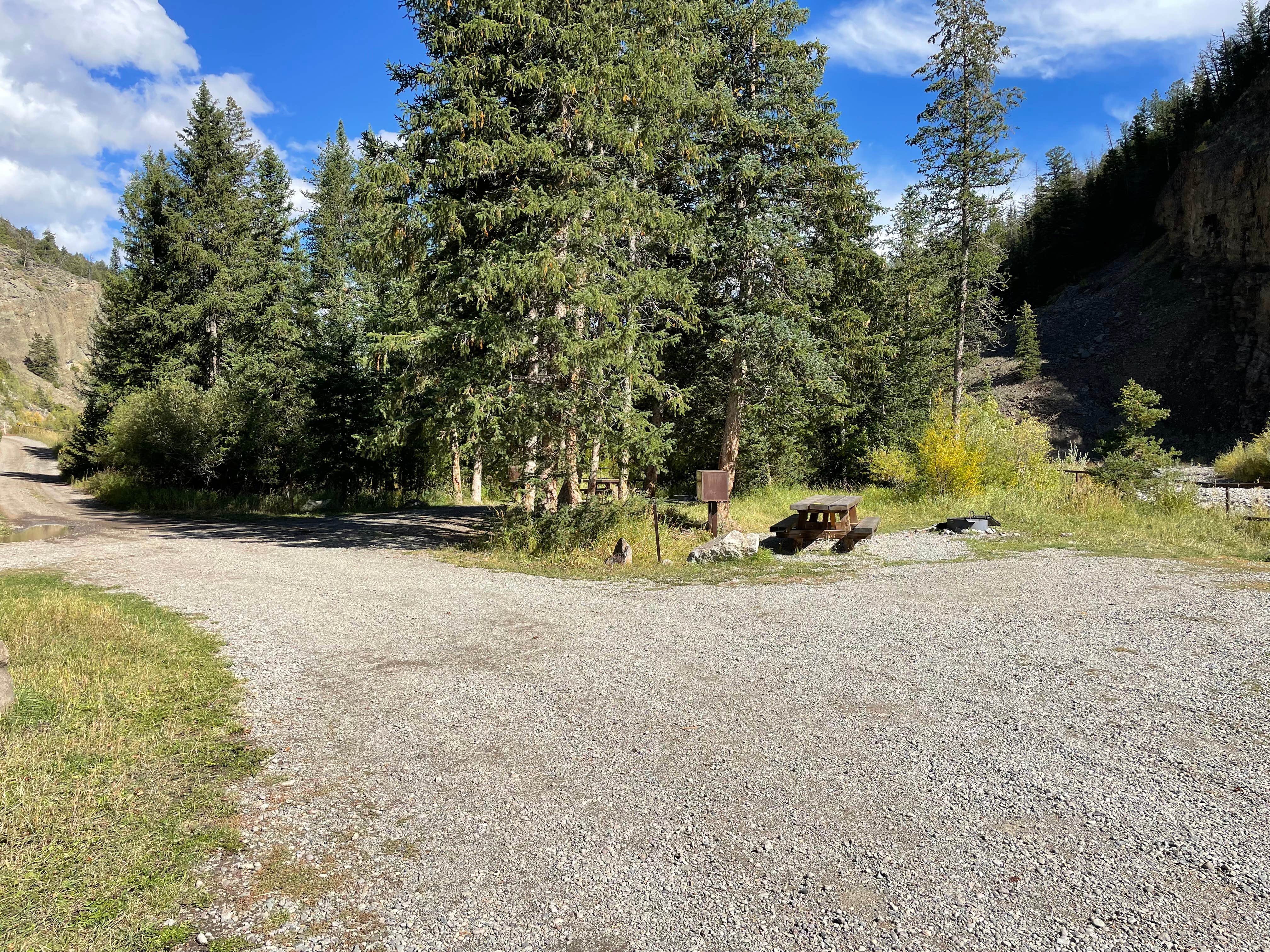 Camper-submitted photo at Wood River near Shoshone National Forest