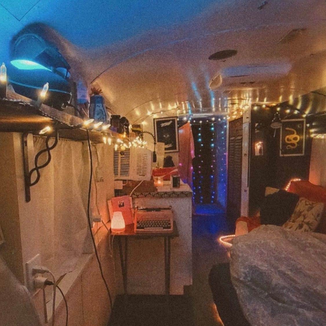 Camper-submitted photo at Starry Night Skoolie Glampsite near Red Mountain, CA