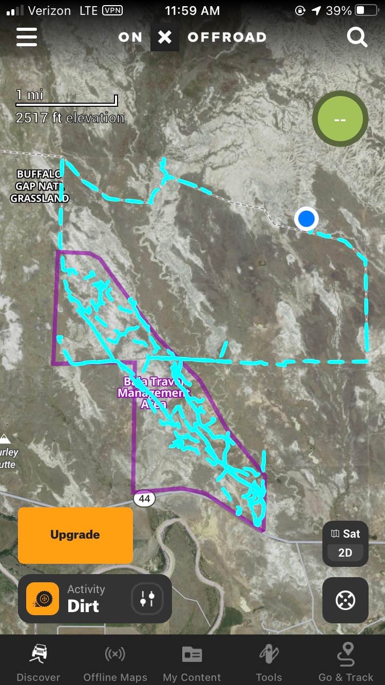 Camper submitted image from Baja Area Dispersed - Buffalo Gap National Grassland - 5