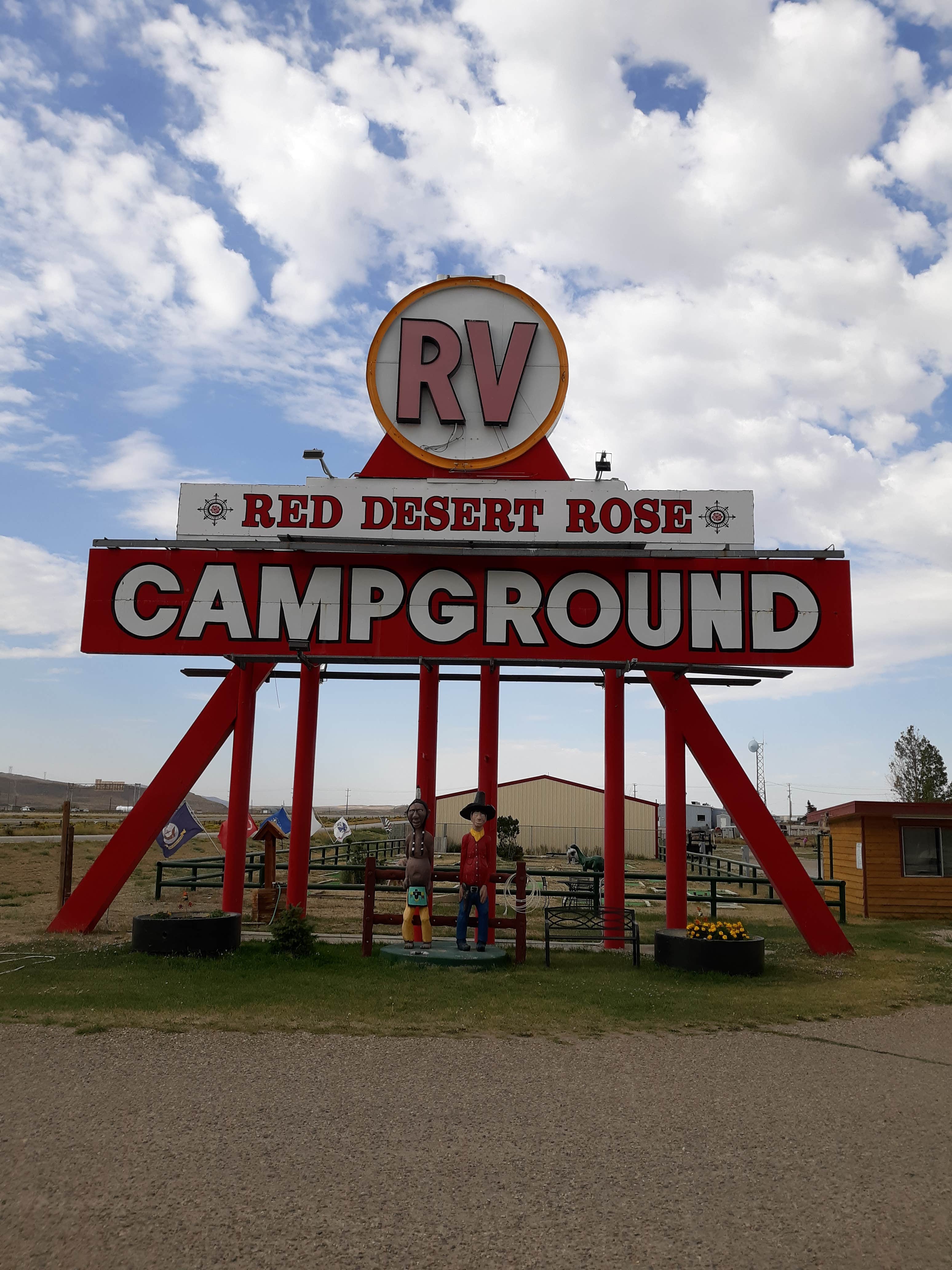 Camper-submitted photo at Red Desert Rose Campground near Hanna, WY