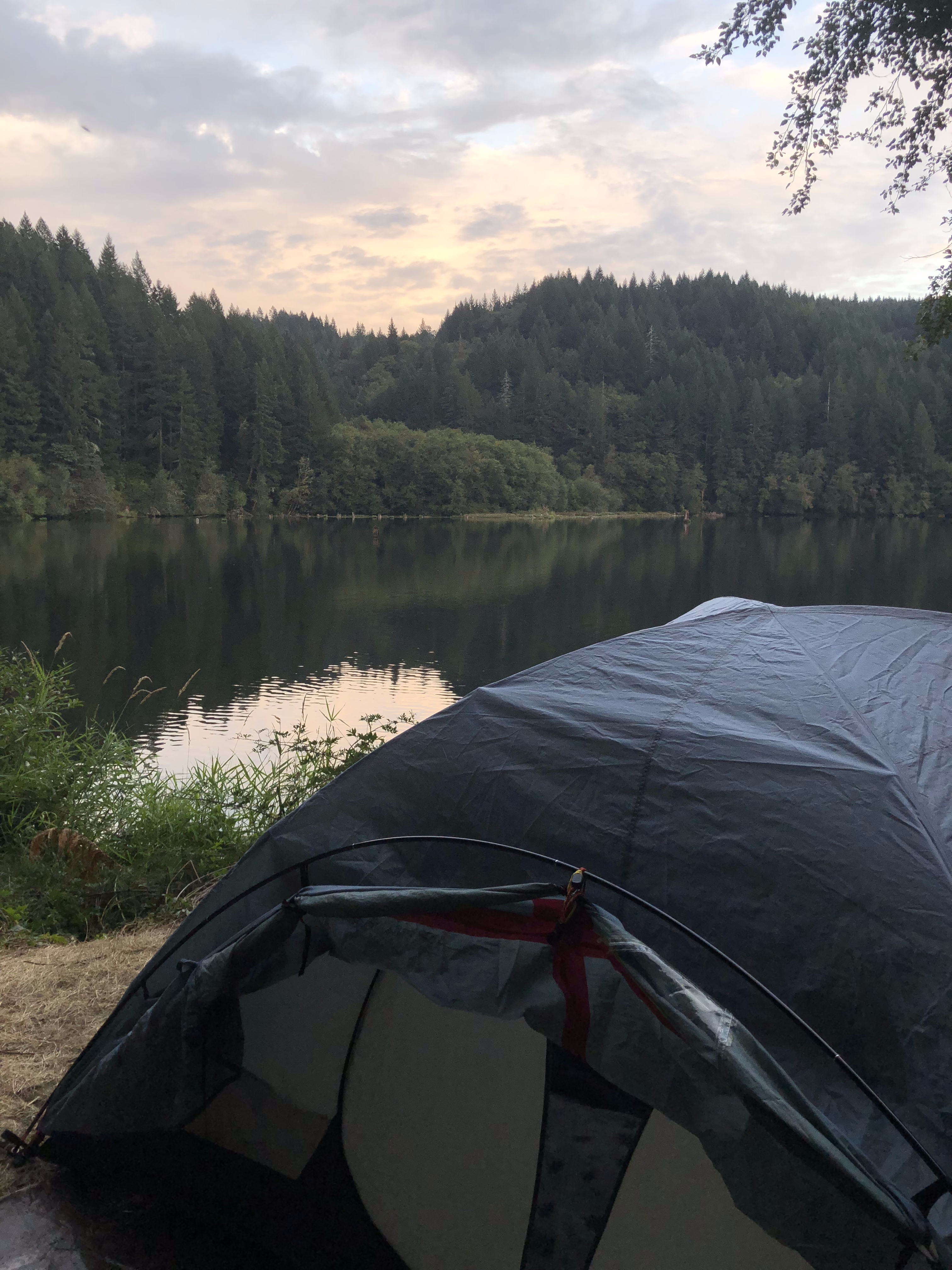 Camper-submitted photo at Hult Pond near Blodgett, OR