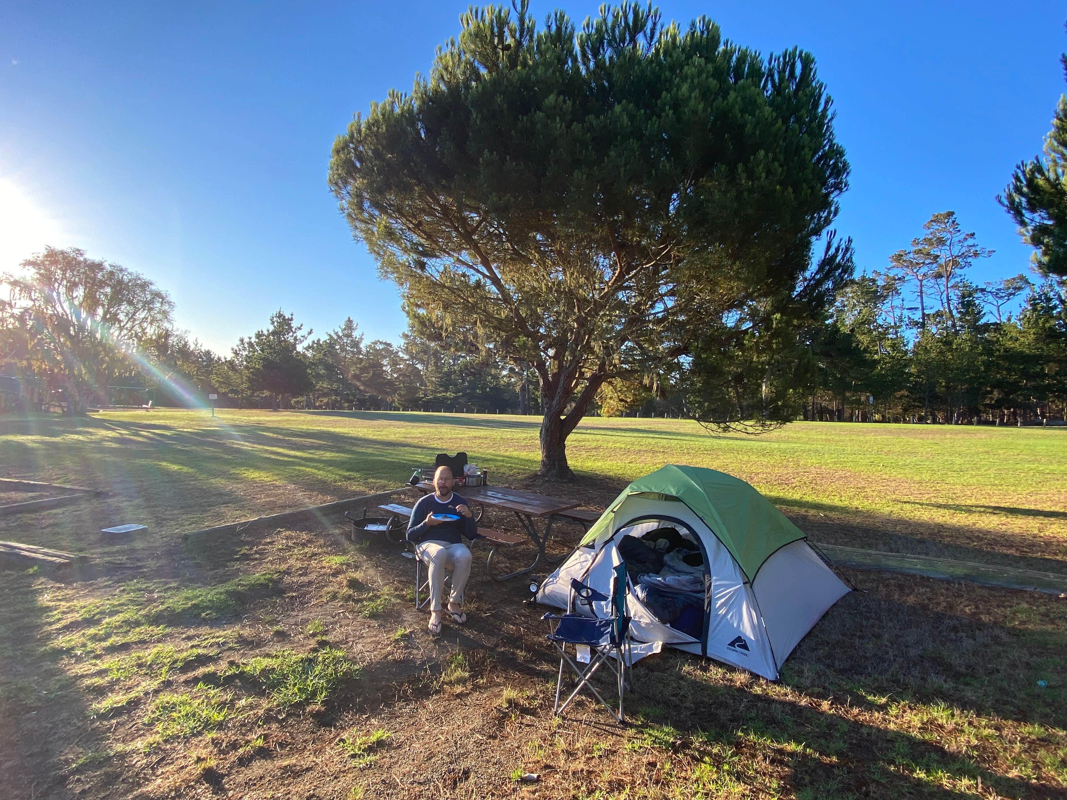 Kiki J.'s photo at Veteran's Memorial Park Campground near Carmel-by-the-Sea, CA