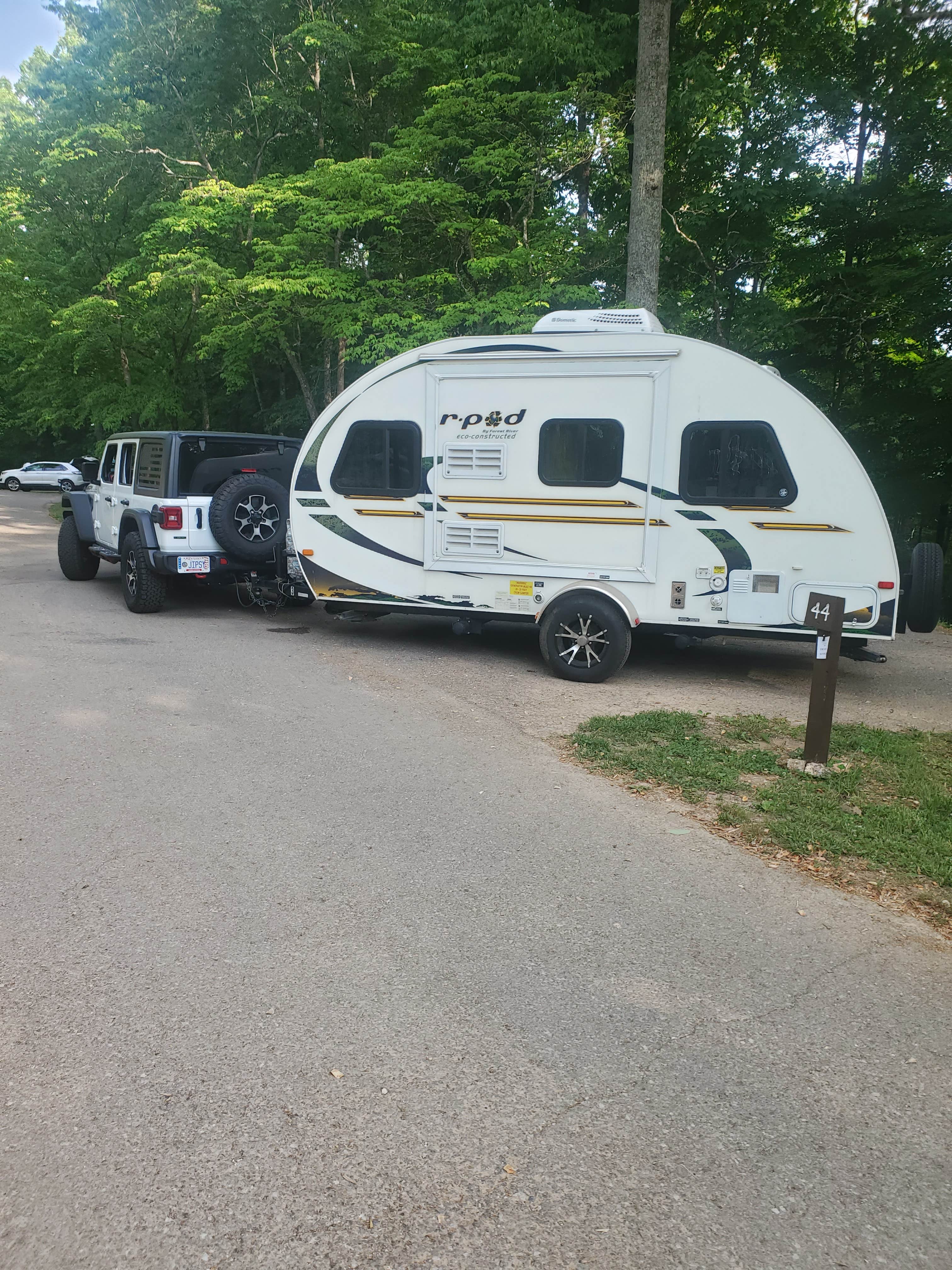 Staci R.'s photo of rv camping at West Campground — Norris Dam State Park near La Follette, TN