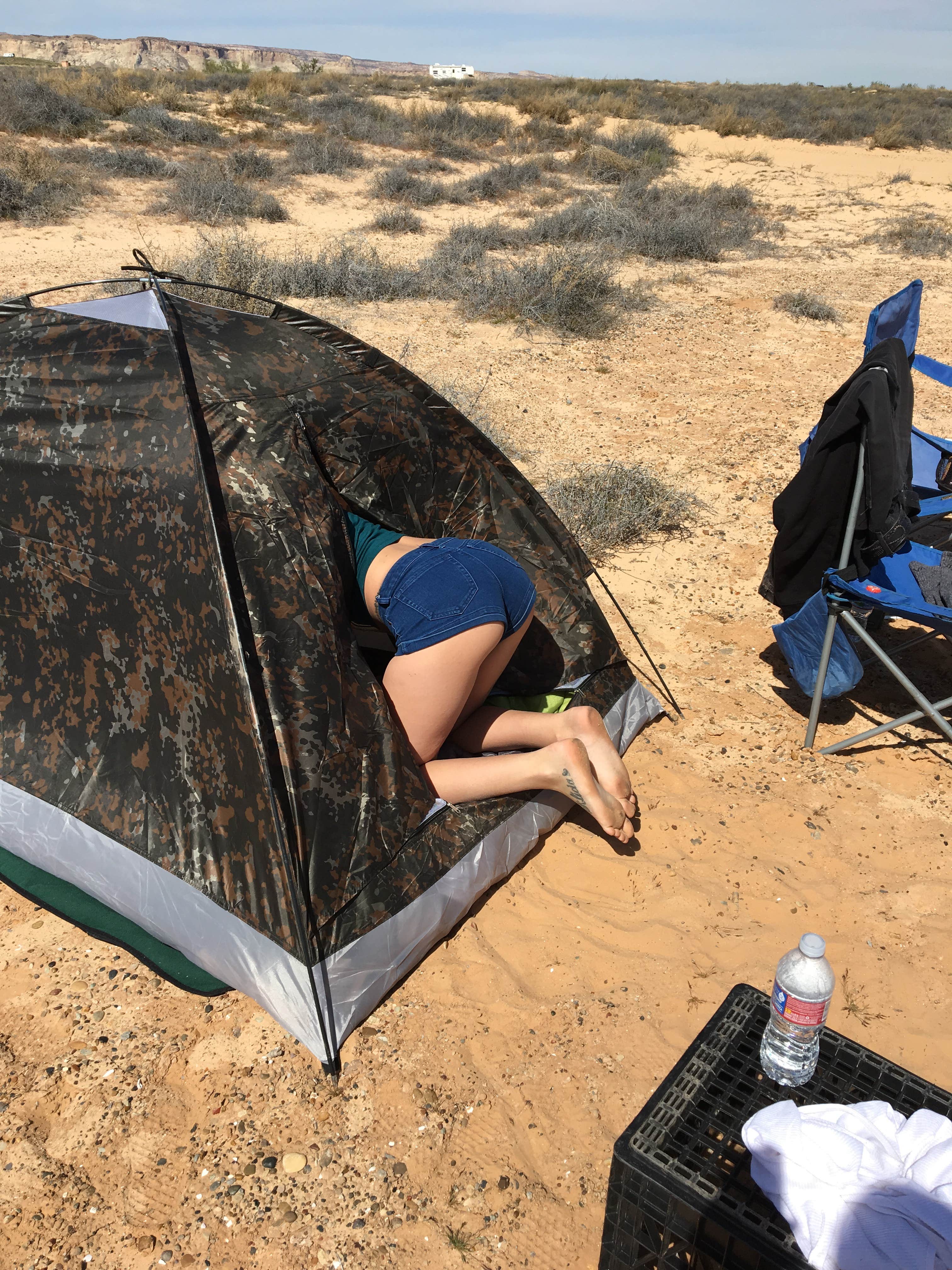 Jacob W.'s photo at Lone Rock Beach Primitive Camping Area — Glen Canyon National Recreation Area near Page, AZ