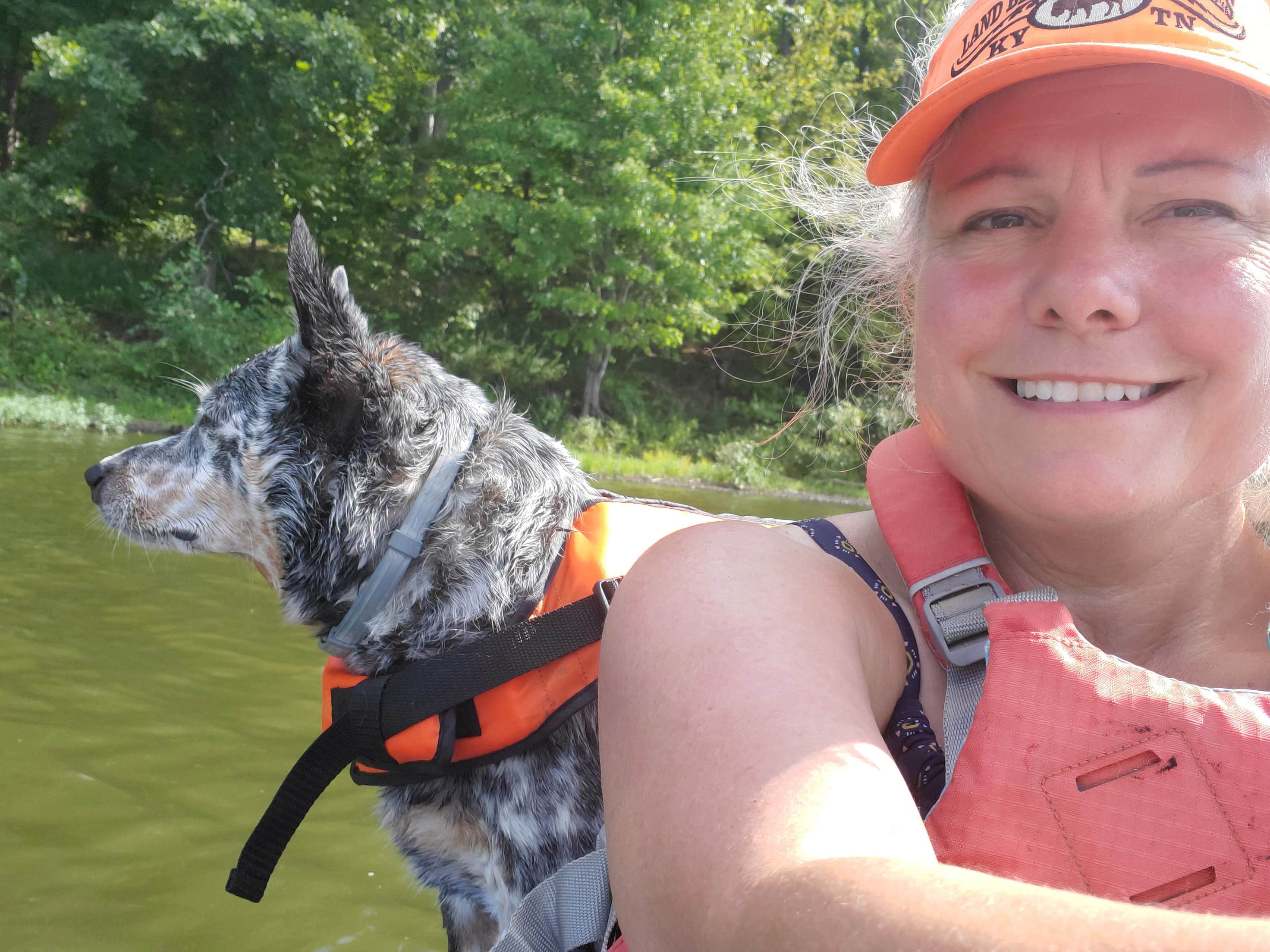 Staci R.'s photo of camping with pets at Energy Lake Campground near Cadiz, KY