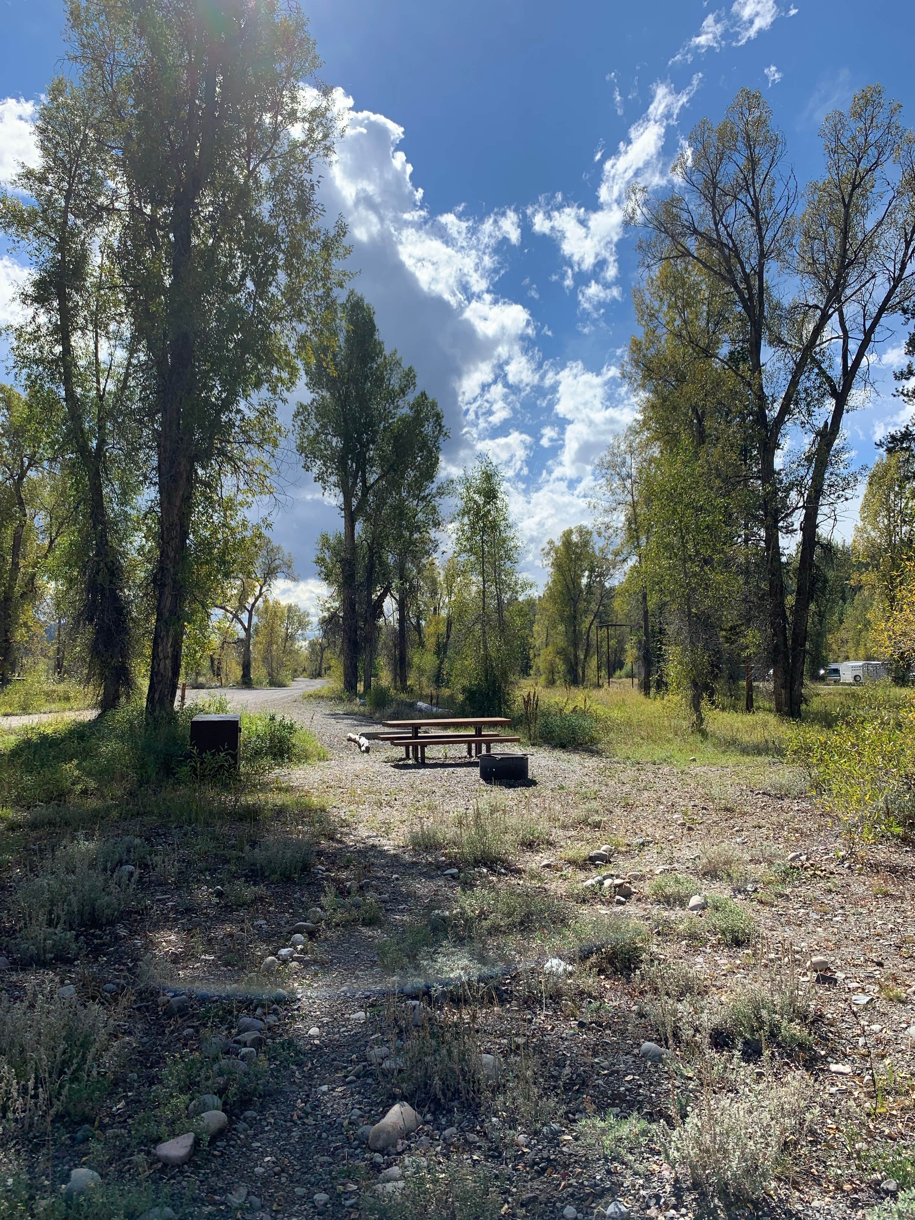 Camper-submitted photo at Pacific Creek Campground near Grand Teton National Park